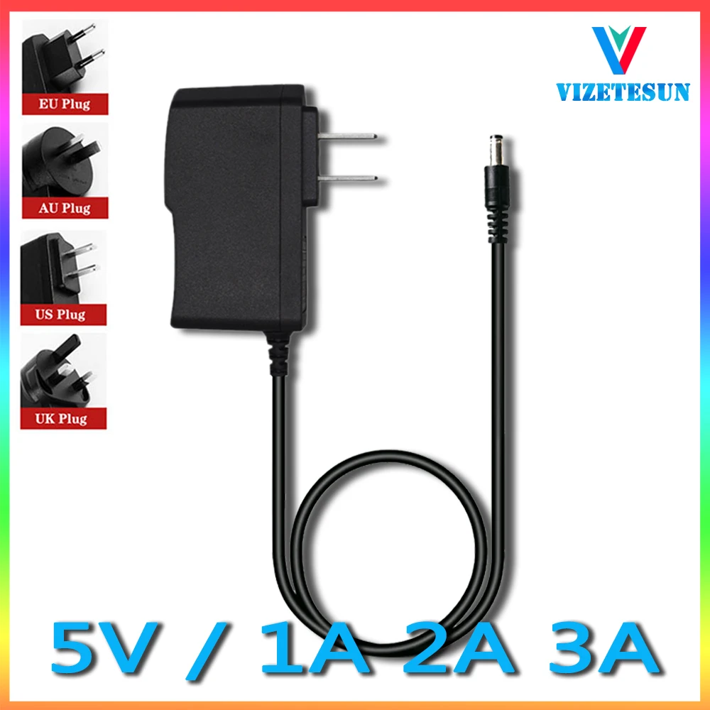 

5V 1A 2A 3A Fiber Optic Switch Power Adapter Transceiver Power Cord