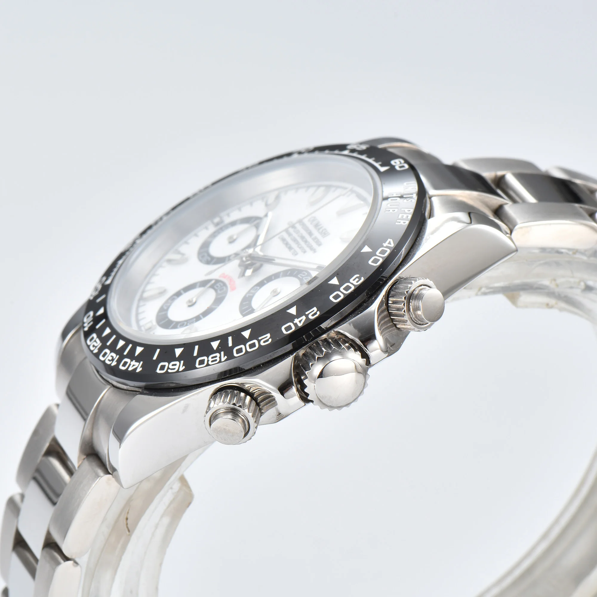 2023 neue OUMASHI-DTN serie Top Marke Herren Sport Quarzuhr Saphir Edelstahl wasserdicht vk63 Chronometer