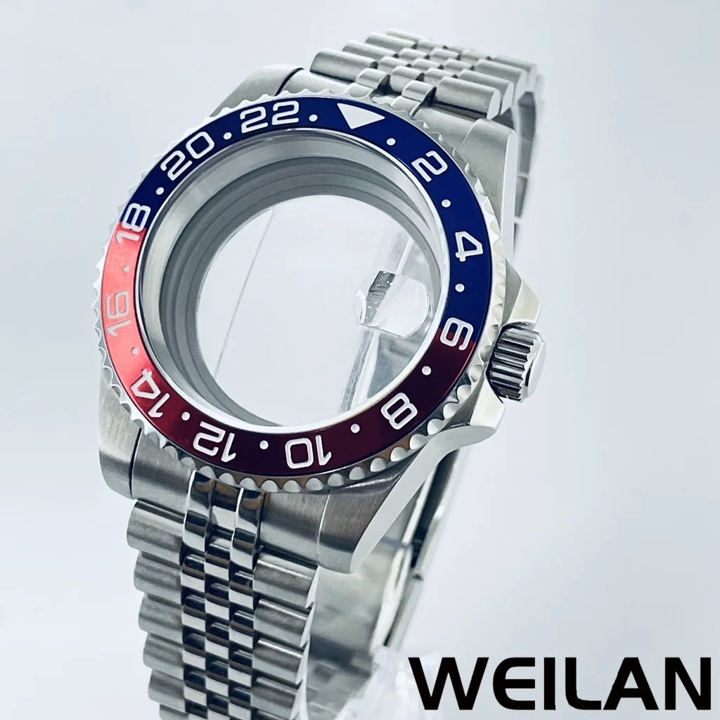 

40 мм, подходит для NH34, NH35, NH36, NH38, NH39, NH70, ETA2824, PT5000, движение, подсветка GMT, алюминиевая рамка, сапфировый