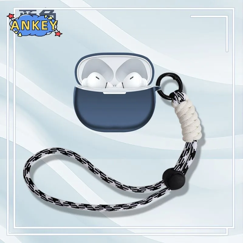 ل iQOO TWS 1i 1e واقية حبل نايلون غطاء ناعم قذائف قابل للغسل الإسكان مكافحة الغبار كم اليد حبل حزام الملحقات #4