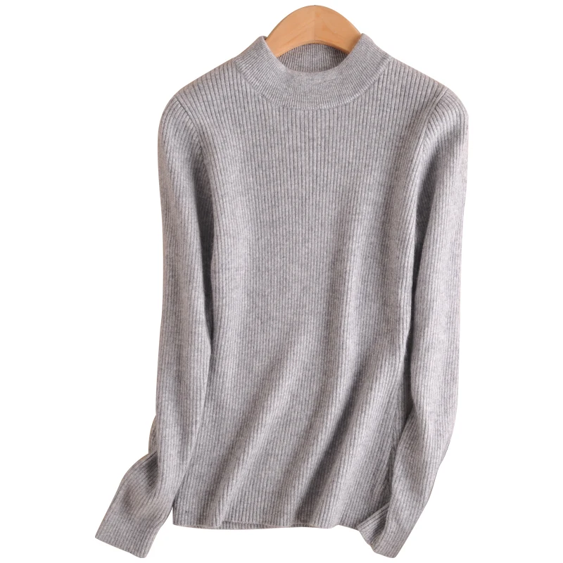 Женские водолазки с рюшами, осень-зима, корейский тонкий пуловер, женские базовые топы, повседневный мягкий вязаный свитер, мягкий теплый джемпер