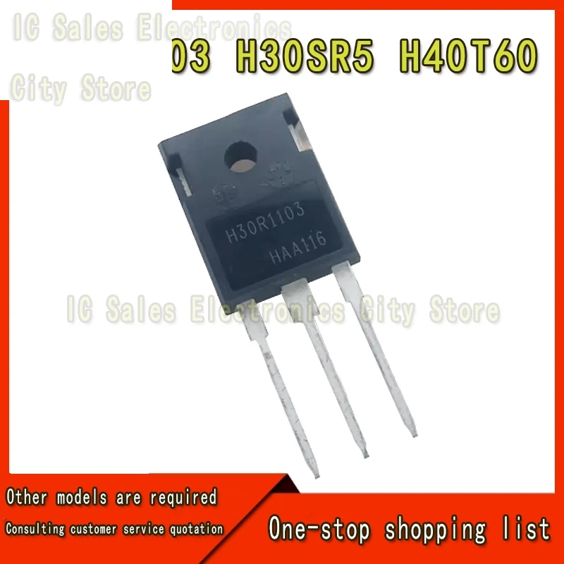 5 uds H30R1103 H30SR5 H40T60 TO-247 IC Chip en stock al por mayor