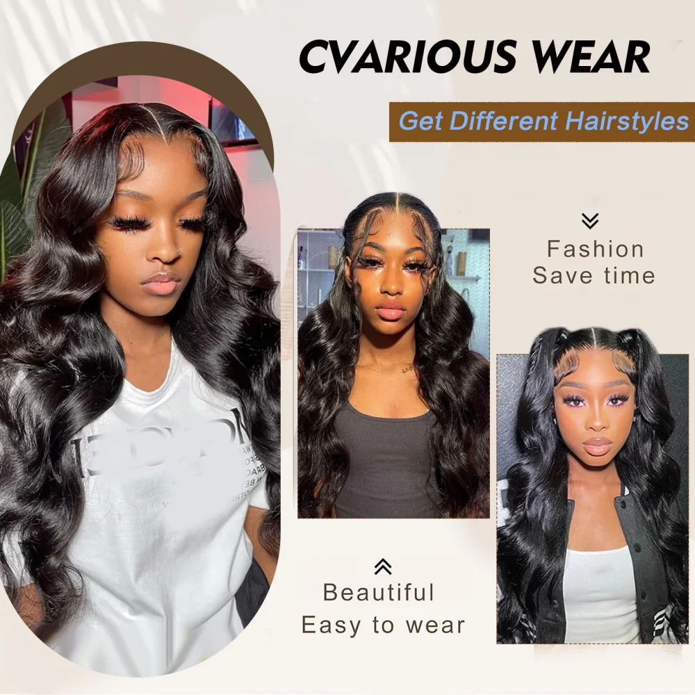 32 36 بوصة الخامس جزء شعر مستعار شعر الإنسان 100% ريمي شعر بشري خام 220% لا الغراء البرازيلي الجسم موجة الخامس جزء خصلات الشعر المستعار الإنسان للنساء