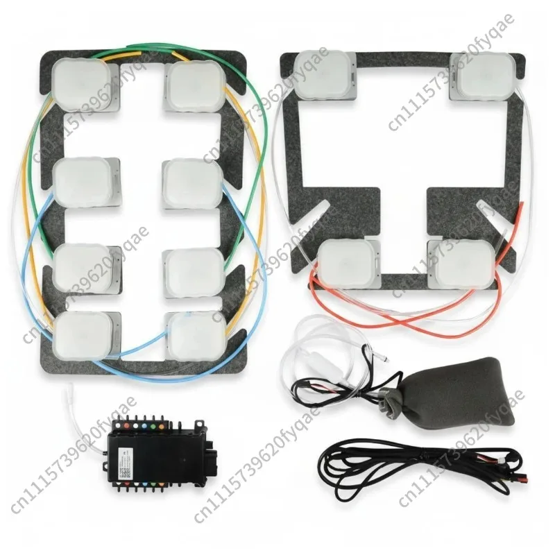 DMI Auto Seat Massage Retrofit Kit Non-Destructive Pneumatic Massage Full Set for Driver & Co-Pilot Seat Interior Accessories