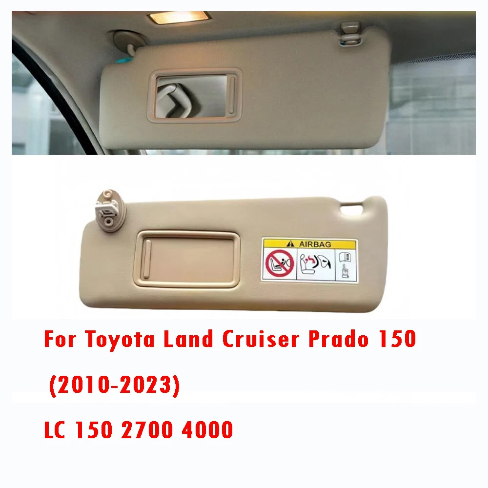 Car Sun Visor with  Mirror for Toyota Land Cruiser Prado LC150  2700/4000 2010- 2023