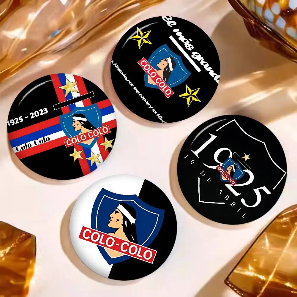 Club C-Colo Deportivo 32/44/58MM Customizable Button Pins Cute Funny Creative Badge Jewelry Decor Gifts For Friends