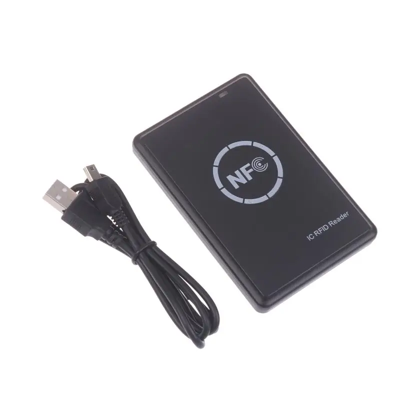 

NFC Smart Card Reader Writer USB Device for Contactless Door Access System Fast ID IC Card Reading Writing