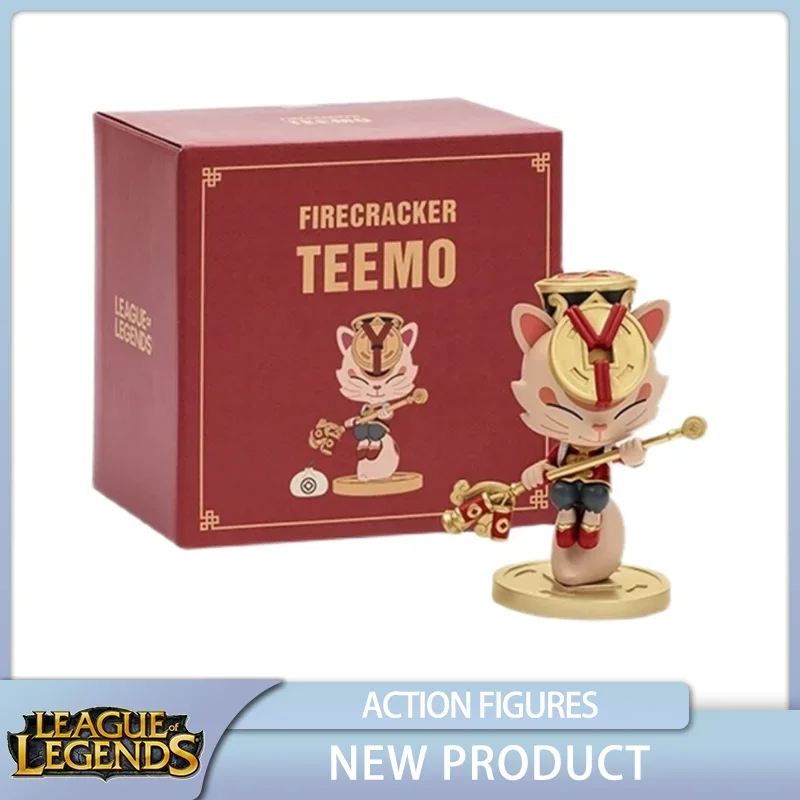 

League of Legends LOL Firecracker Teemo Figure Game Anime Figure Collectible Doll Model Kid Toy Genuine