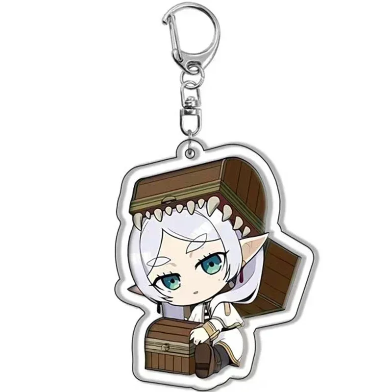 2025 New  Anime Key Chains Two-sided Keychain Acrylic Pendant Keyring