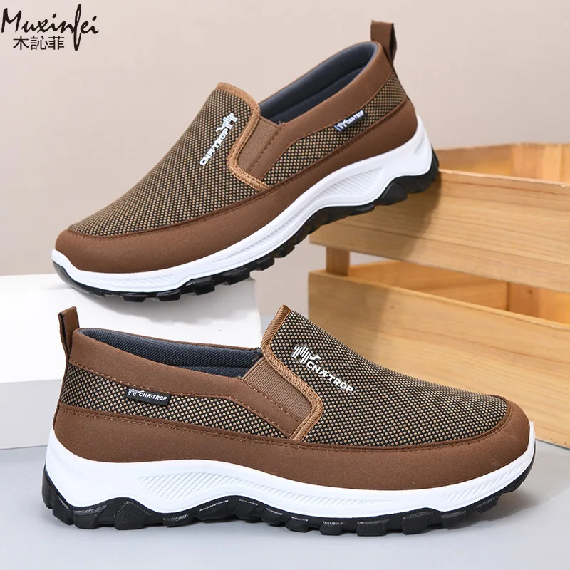 

Men's Shoes 2025 Autumn Edition Cloth Shoes Men's Casual Sneakers Soft Bottom Cheap Shoes Clearance zapatillas de deporte
