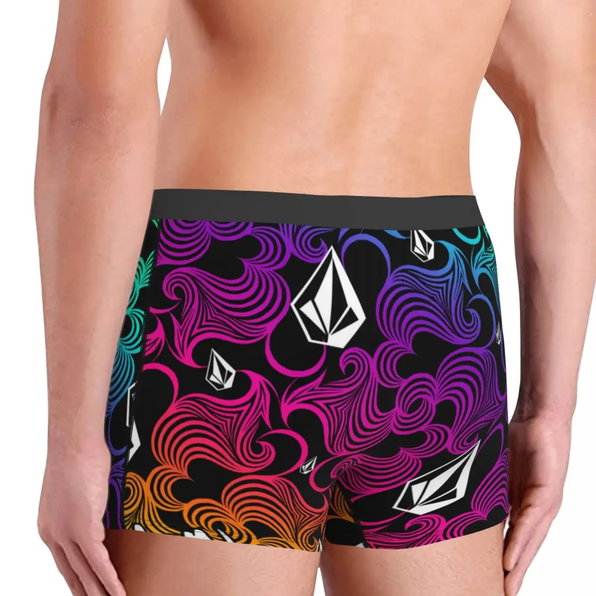 Volcoms Skate Diamond Stone Pattern Boxer, Slip, Soft, Slip, Slip, Slip, Slip, Slip, Slip, Slip, Slip, Nouveauté, Homme