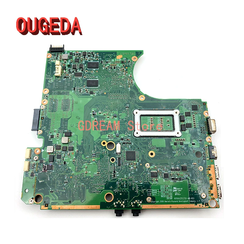 OUGEDA 6050A2252701-MB-A03 574508-001 For HP 4410s 4411S 4510S 4710S laptop motherboard PM45 DDR2 512MB GPU Free CPU full test