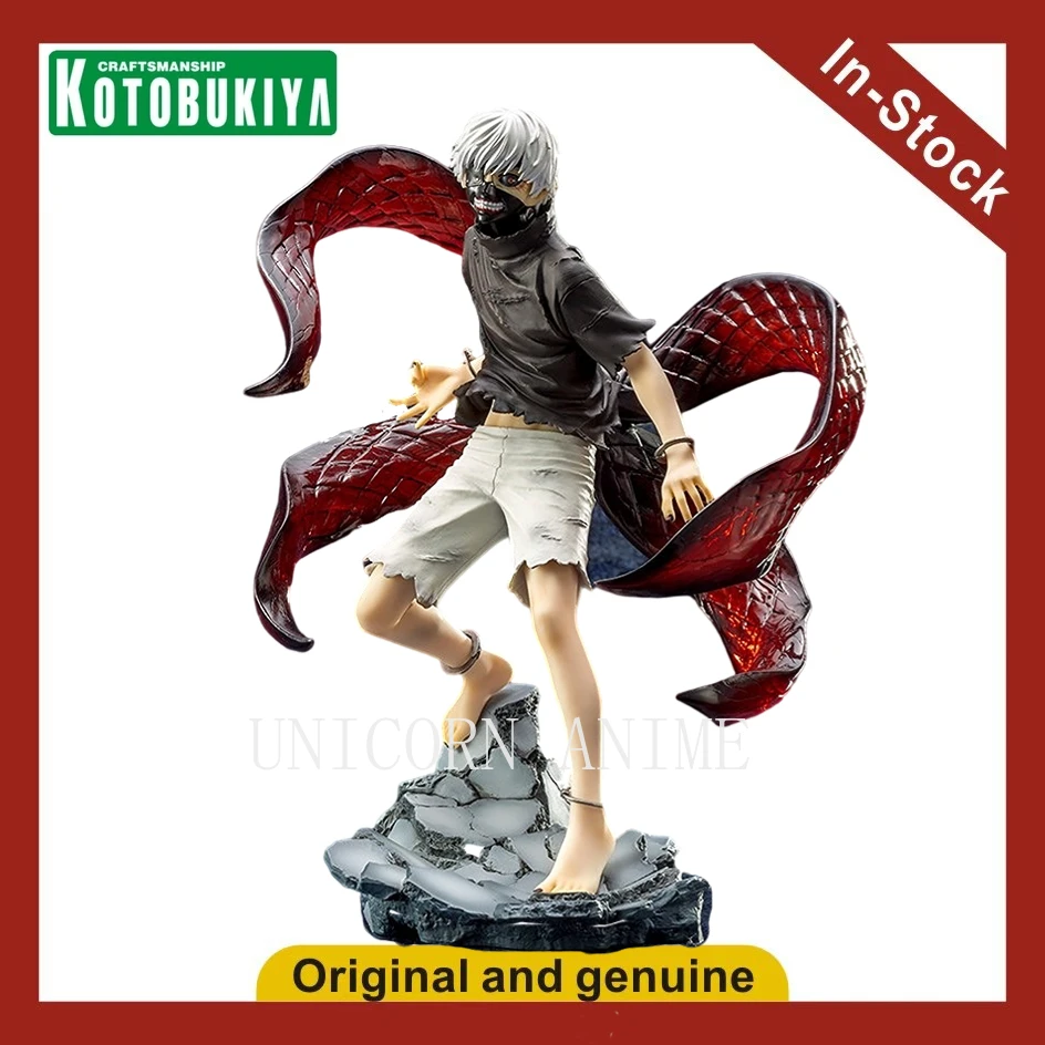 

【UA】 Original Kotobukiya ARTFX J Tokyo Ghoul Ken Kaneki Awakening Repaint Animation Doll Figure Model Toy Gift