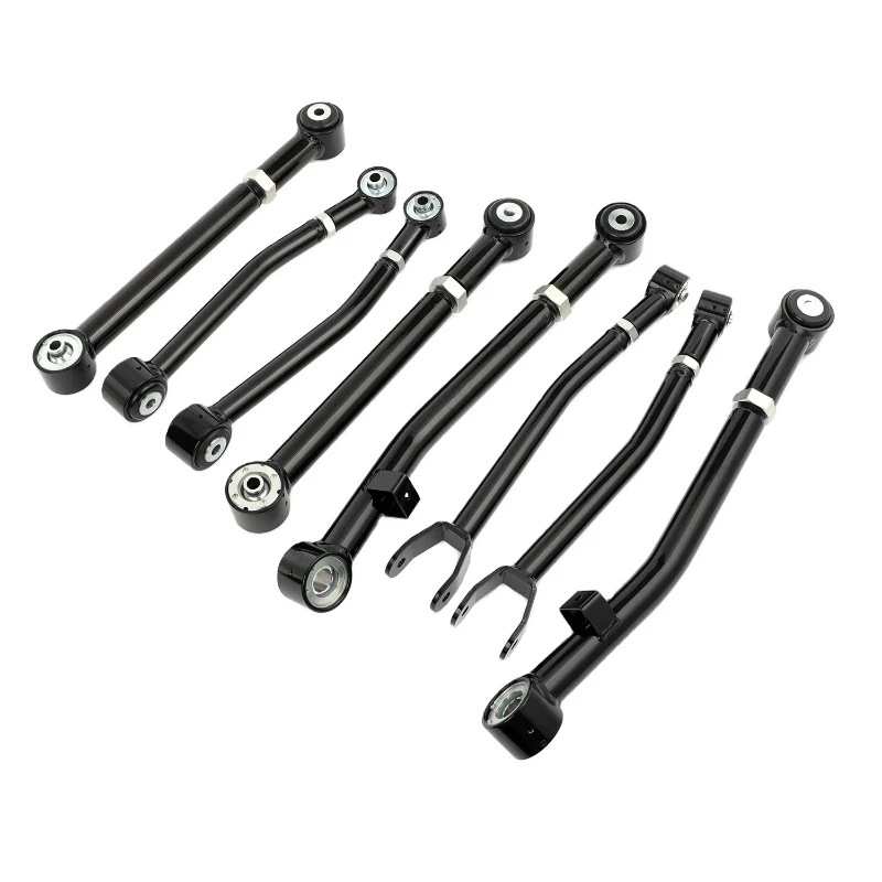

PZ170210 + PZ170220 + PZ170230 + PZ170240 8pcs for Wrangler JL 2018-2024 4x4 Offroad 0-3.5" Lift Adjustable Control Arms