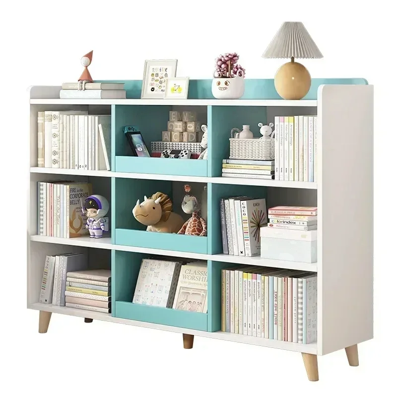 

Современные книжные шкафы для детской спальни, полки для хранения книг, держатель, стоячая книжная полка, органайзер для мебели для гостиной