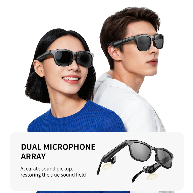 8K Smart AI Glasses 2400MP Translation Bluetooth Conversation Recording Listening To Music Insert Cards Smart Sunglasses 2026