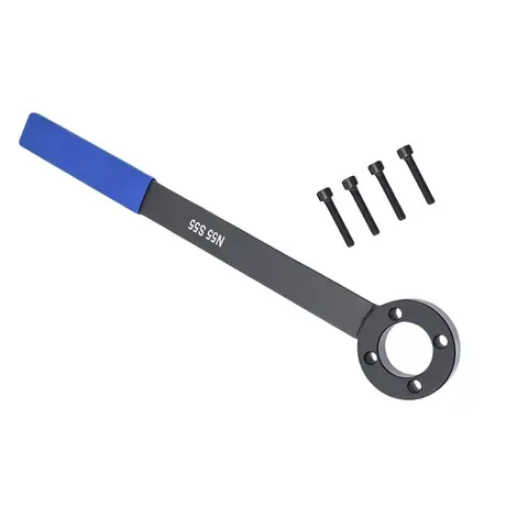 1Pcs For BMW N55 S55 Engine Crankshaft Pulley Timing Support Wrench Tools Automobiles Parts Accessories Car Stuff Auto 6 best sales bmw crankshaft tool - №5