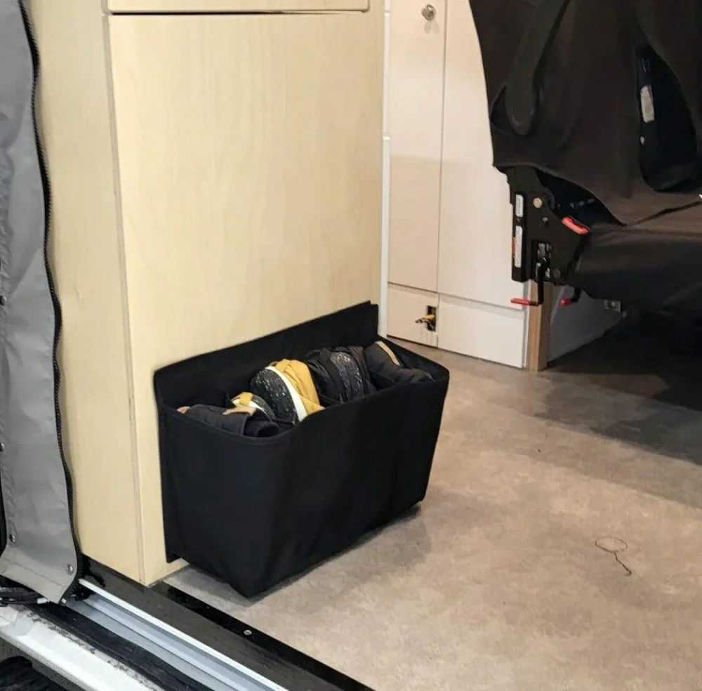 10-Zoll 4-Fach RV Wohnmobil Schuhaufbewahrungstasche Mehrfach-Taschen RV Wandmontage Aufbewahrungslösung für Wohnwagen Reisemobil – Detail 8