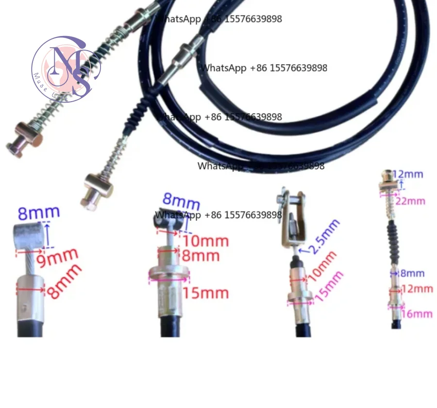 ZOCI-FOR-ZY125T Brake Cable For Fire149 RS Lym RSZ JOG 5WB 4CW Motorcycle Replacement Parts