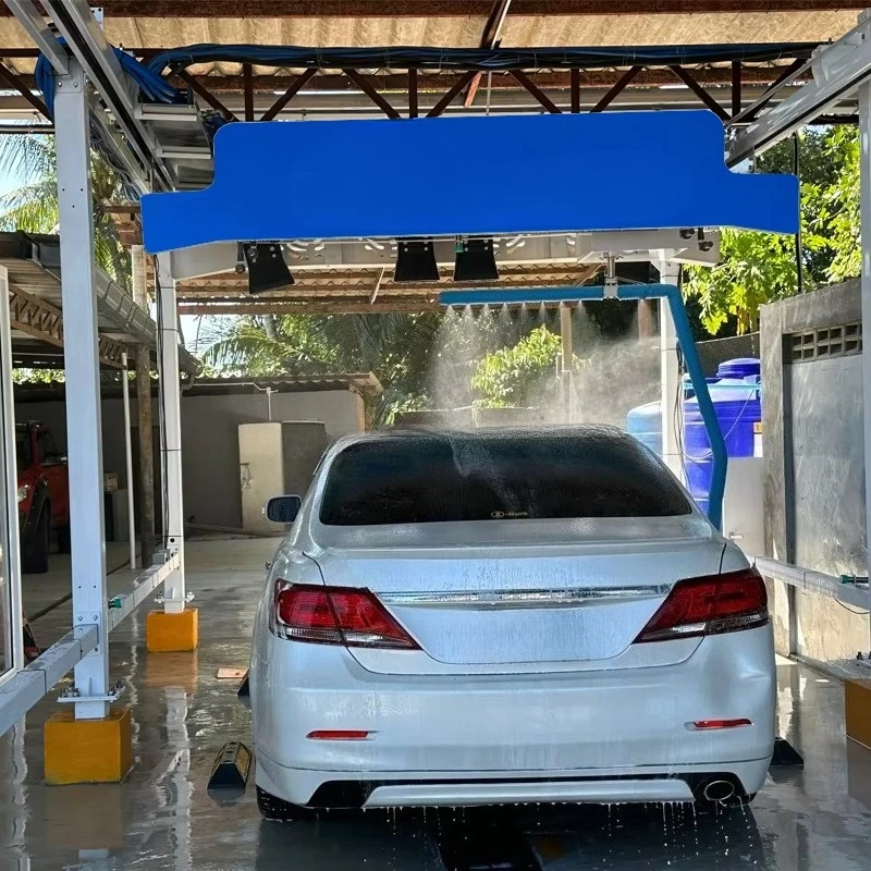 Manufacturer Made 360 Touch‑Free Fully Automatic Car Wash Machine Rotating Vehicle Washing Machinery For Car Wash Station