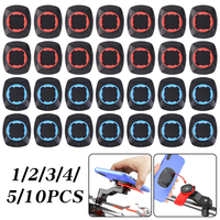 1-10PCS Motorcycle Bike Phone Bracket Bicycle Phone Holder Mount Adapter Adhesive Sticker Buckle for Quad Lock Phone Stand