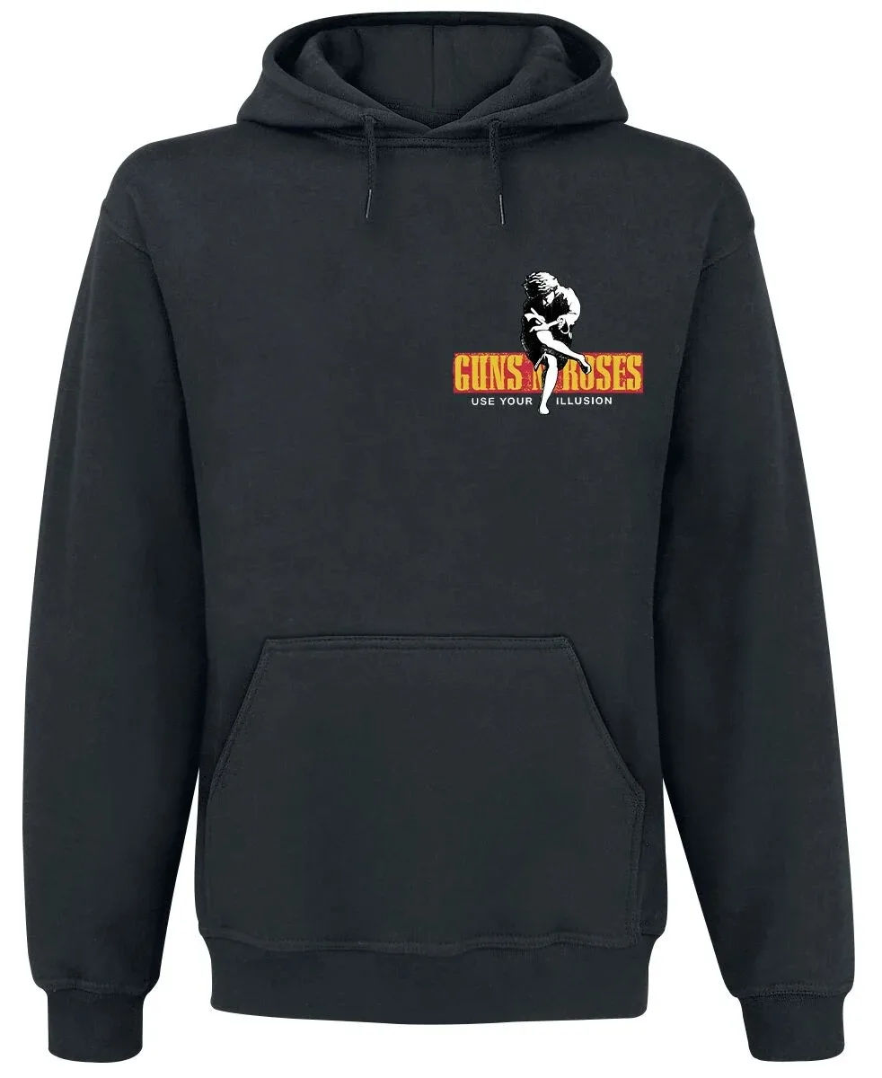 Use Your Illusion Boxed _ Guns N' Roses Hoodie 2026 Autumn and Winter High-end Luxury Is for Both Men and Women Top Y2k