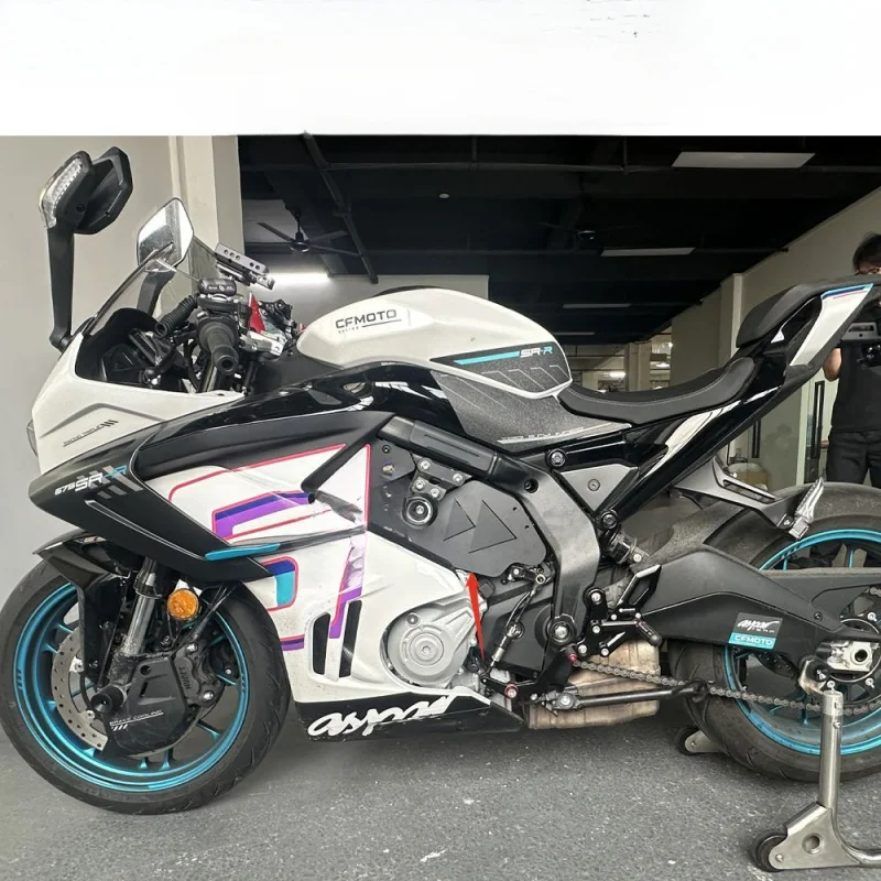 Per CFMOTO 675SR 675SR-R 675NK Motore Modificato Deflettore CF675 Accessori Moto Motore Piastra Protettiva In Lega