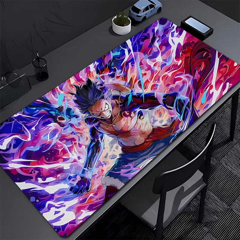 

Mousepad ONE PIECE Luffy Office Computer Desk Mat Keyboard Mouse Pad Laptop Cushion Large Non-slip Deskpad PC Anime Mousepad