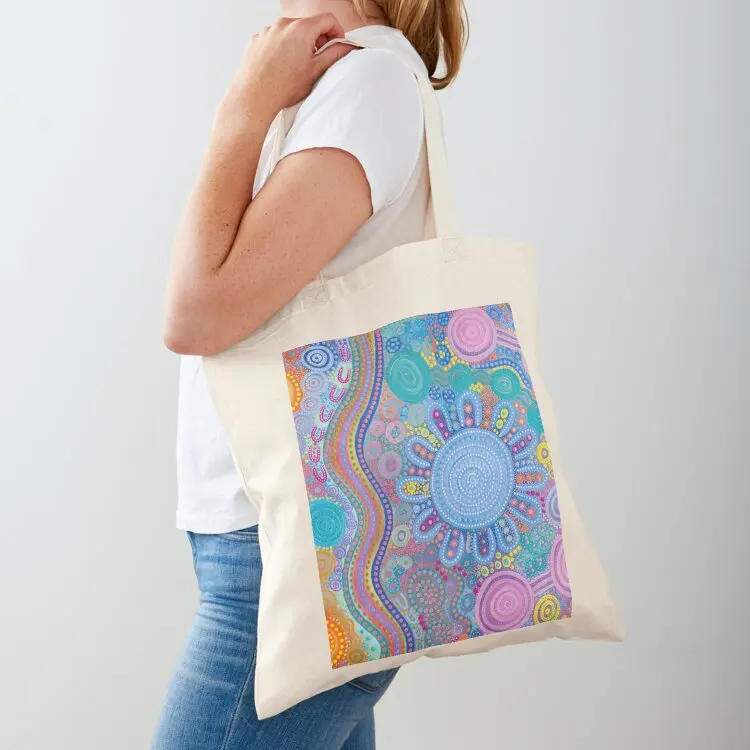 

Family Gathering Tote Bag tote bag university hand bag Fabric Lady
