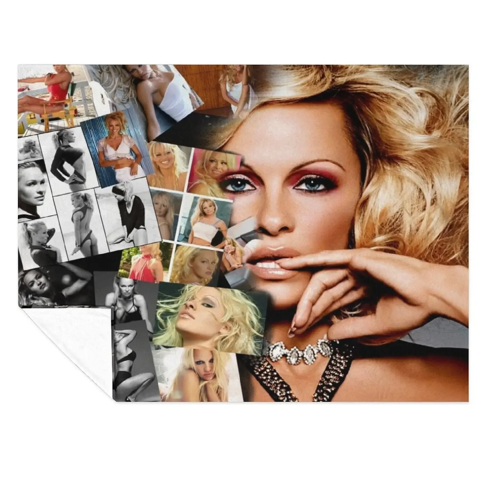 

Pamela anderson Throw Blanket Decorative Throw Luxury St Cute Summer Beddings Blankets