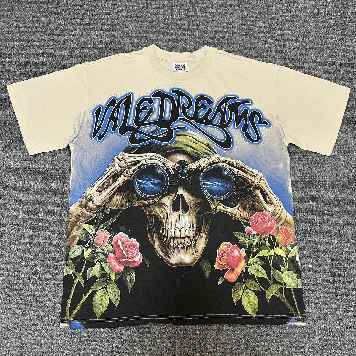 New Fashion Shinning Rhinestone Washed Short Sleeve Tshirts for Men and Women Crew Neck Hot Drill Cotton Top Tees Oversized