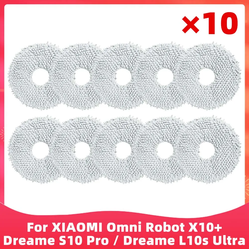 Dla XIAOMI Mijia Omni Robot X10 + / Dreame S10 Pro / Dreame L10s Ultra Robot części zamienne główne szczotki boczne filtr Hepa Mop