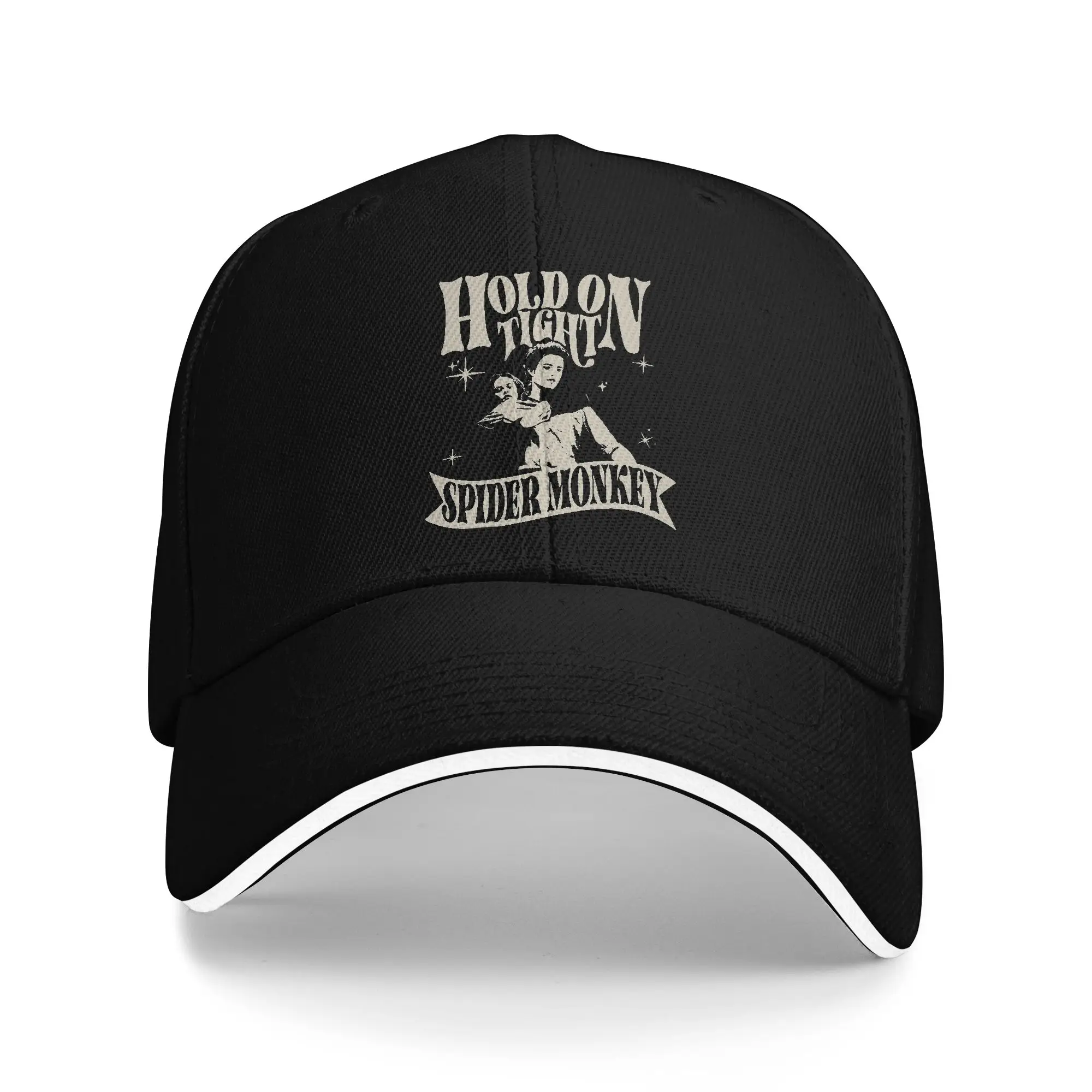 Hold On Tight Spider Monkey Twilight Baseball Caps Unisex Fashion Sun Hats  Hat Adjustable Polyester Golf Hats High Quality Caps