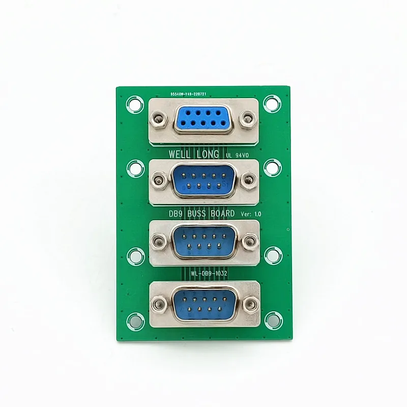 DB9 Female to Male D-SUB Buss Board Interface Module.