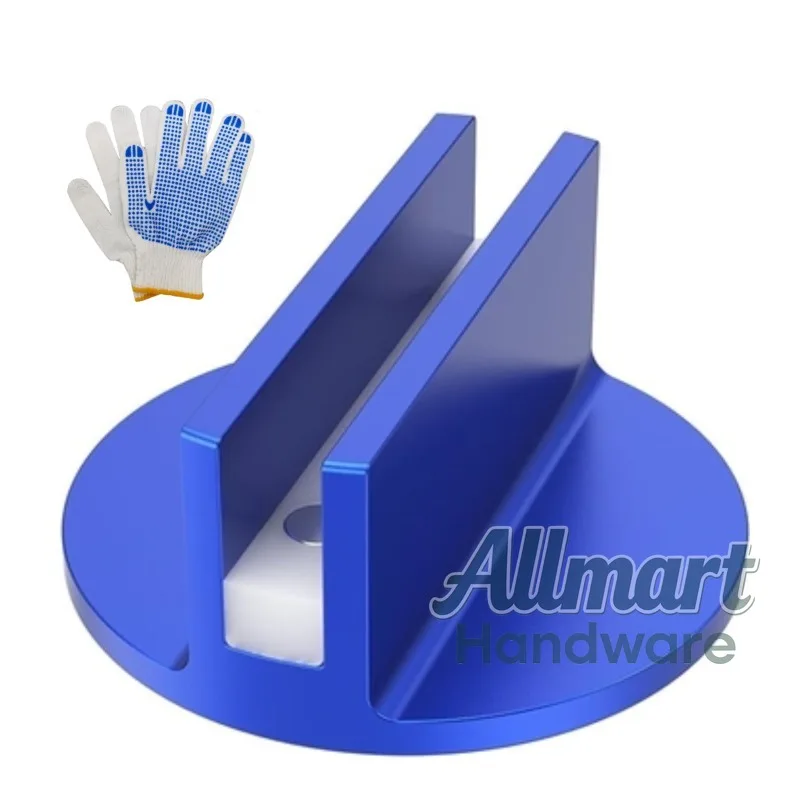 

Slotted Magnetic Jack Pad, Universal Anti-Slip Pinch Weld Jack Adapter, Aluminum Jacking Disk Pinch Weld Frame