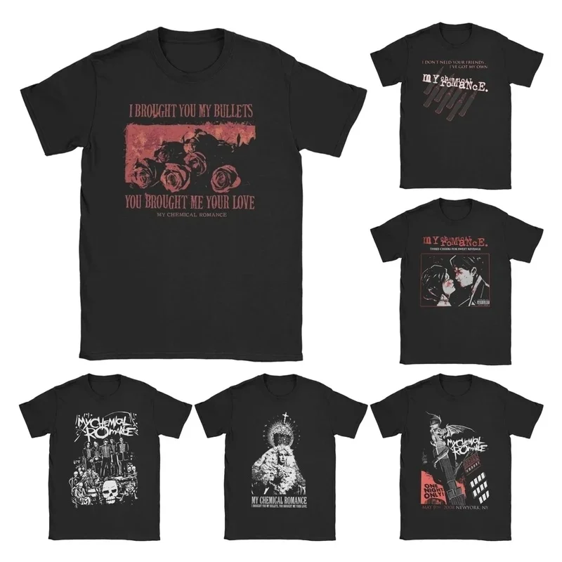 Image of Vintage Punk Rock Band T-Shirt für Männer und Frauen, 100% Baumwolle, Rundhals, Grafik-T-Shirt, Locker Geschnitten, Casual, Übergrößen