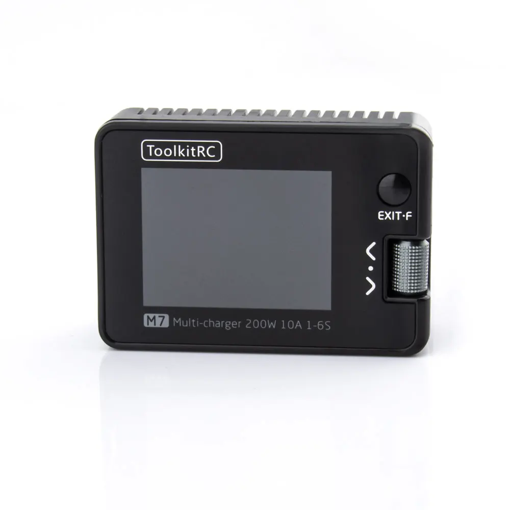 

ToolkitRC M7 200W 10A DC Balance Charger Discharger for 1-6S LiPo LiHv LiFe Lion Battery