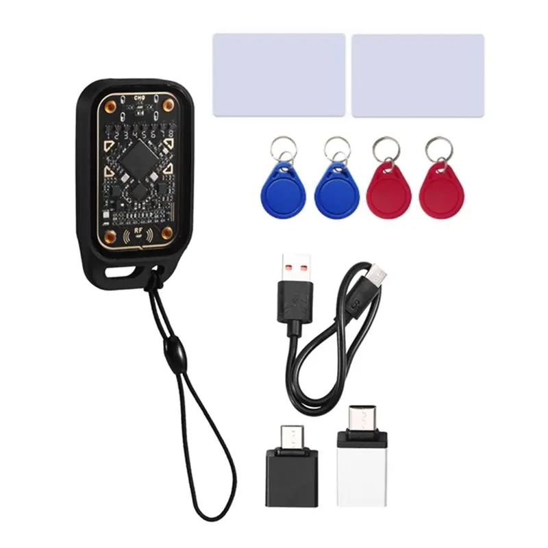 

【СУПЕРПРЕДЛОЖЕНИЯ】Эмулятор-ридер RFID-чипов Acrylic Chameleon V3.0 125Khz 13.56Mhz, копировщик смарт-карт ID/IC + брелок и UID-карта