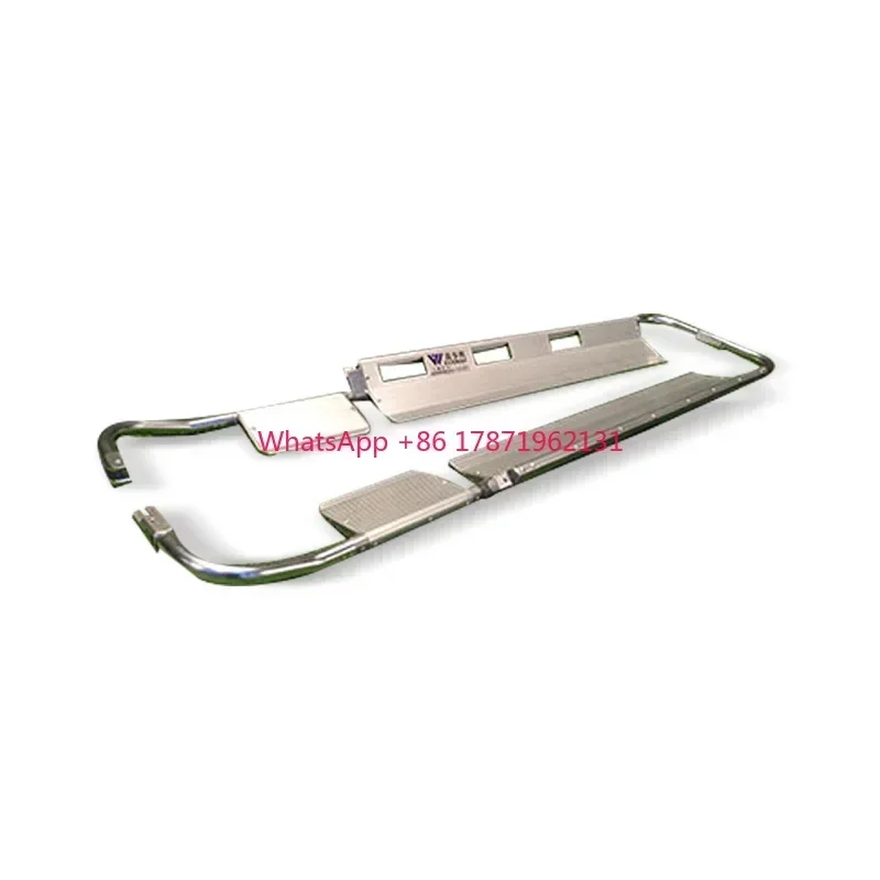 Emergency rescue medical aluminum alloy detachable scoop stretcher