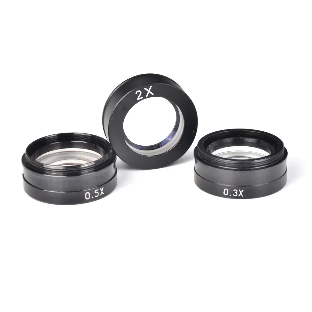 Optical Glass Monocular Industry Microscope 10A  Attachment M42 Thread 0.3X0.5X2X Microscopio Barlow Lens Accesorio Telescopio