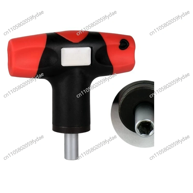 

Торцевой ключ Т-образной формы с фиксированным крутящим моментом, крутящий момент 0,6-6 Нм, с функцией предотвращения скольжения при непостоянной работе отвертки.