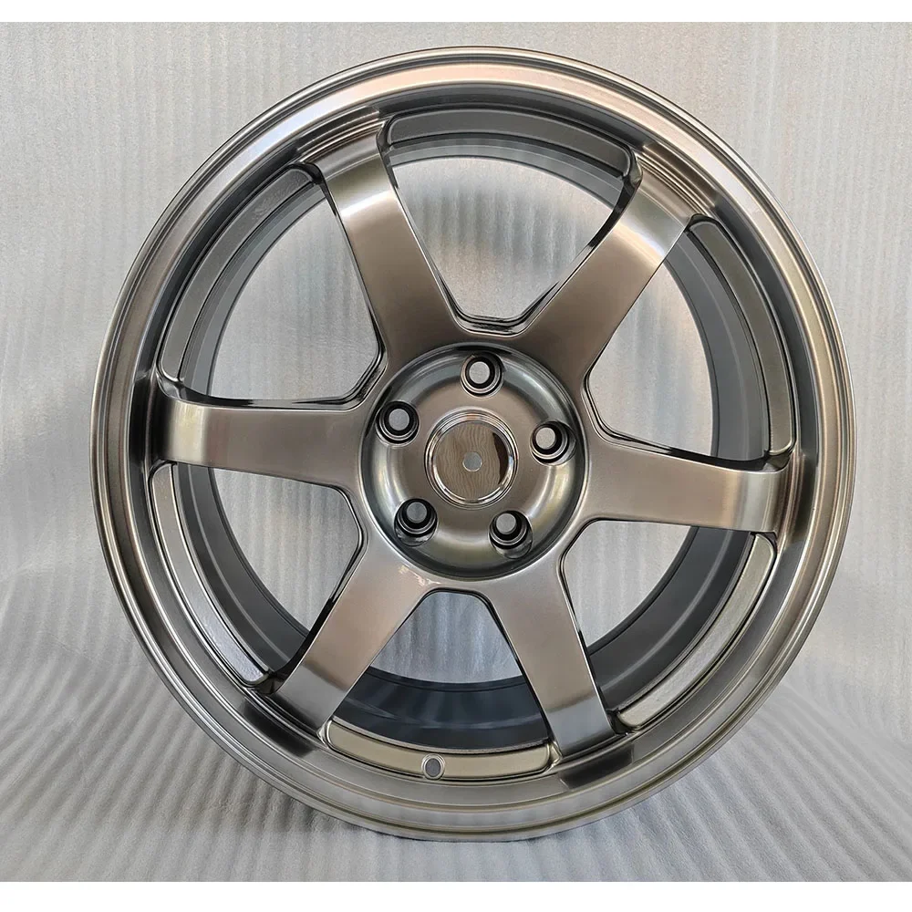 

Te37 Wheel Hub 6 Spoke 17 18 19 20 21 22 Inch 5x120 5x112 5x114.3 Automobile Rim Te37 Car Wheels Alloy Rims