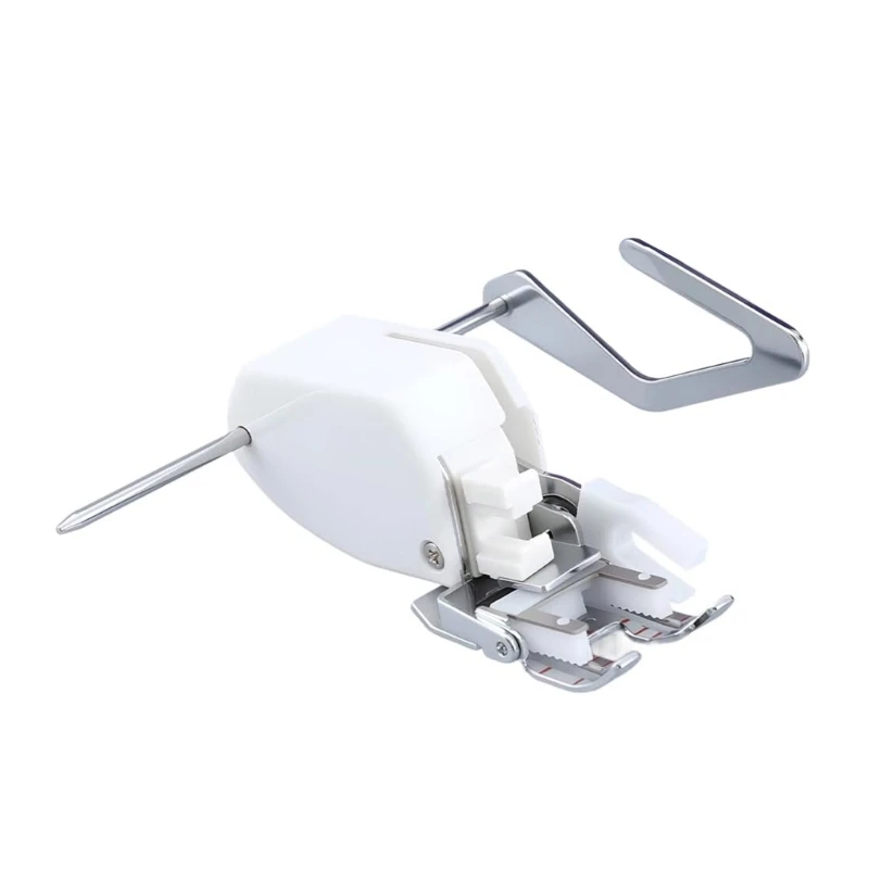Metal Presser Foot Extended Base for Flatbed Machines Thick Fabrics