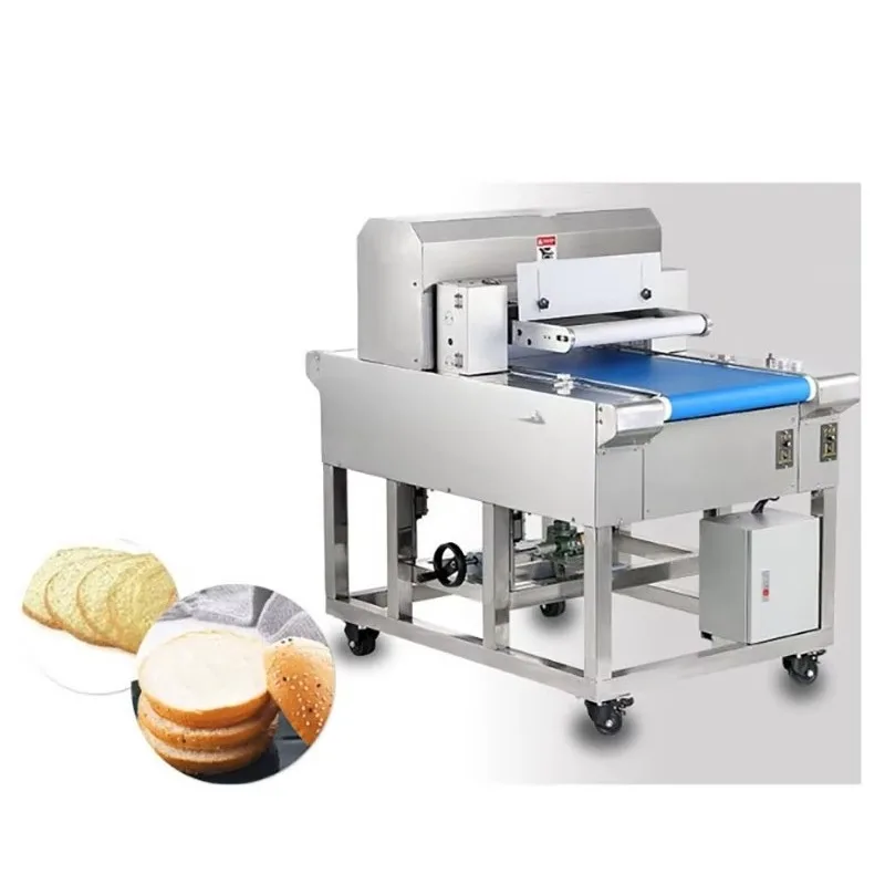 Customizable Horizontal Cutter Usage Round Cake / Hamburger Bread Slicer /Bread Cutting Machine