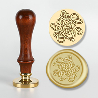 36 Classic Wax Stamp Set with Reusable Copper Head for Vintage Stamps, Wedding Invitation Envelopes, Rich Personalized Patterns