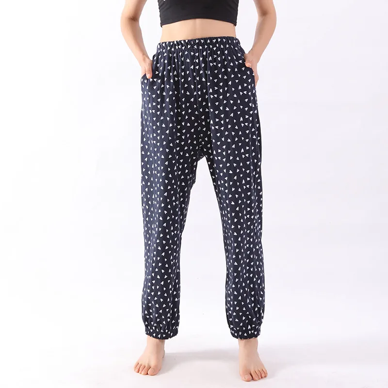 

Pyjamas Pants For Sleep Pajama Bottoms Female Spring Autumn New Loose Casual Trousers Lady Sleeping Pants Home Sleepwear