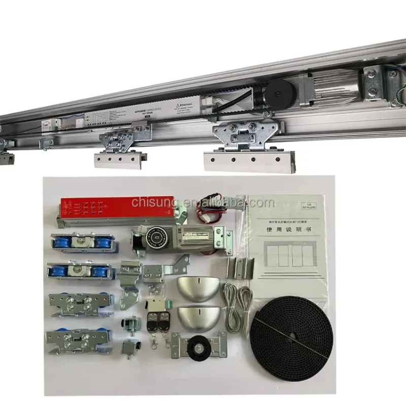 

Indoor Automatic Glass Sliding Door Opener Max Weight Is 150kg*2