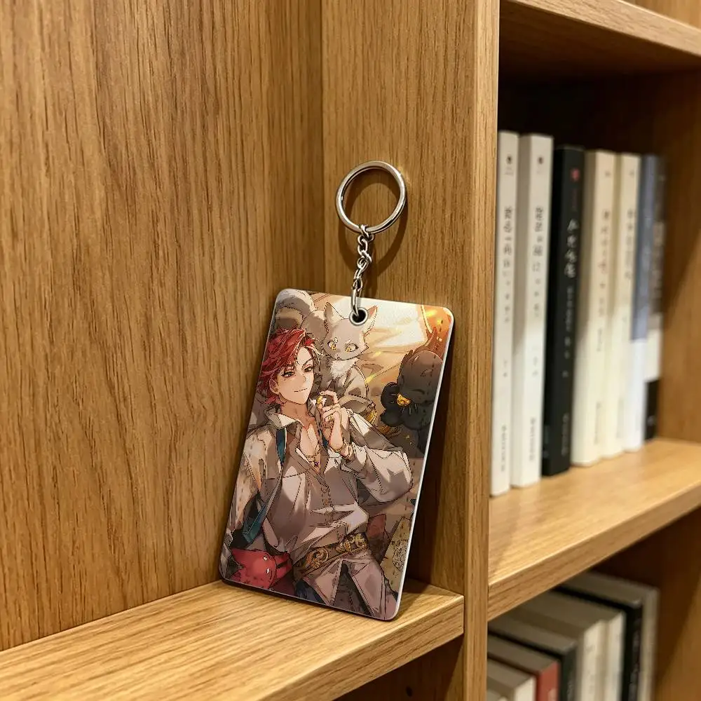 L-Lout of C-Counts Family Card Holder Keychain Badge Holder Card Pass Hang Rope Lariat Lanyard for Key Rings Accessories Gift