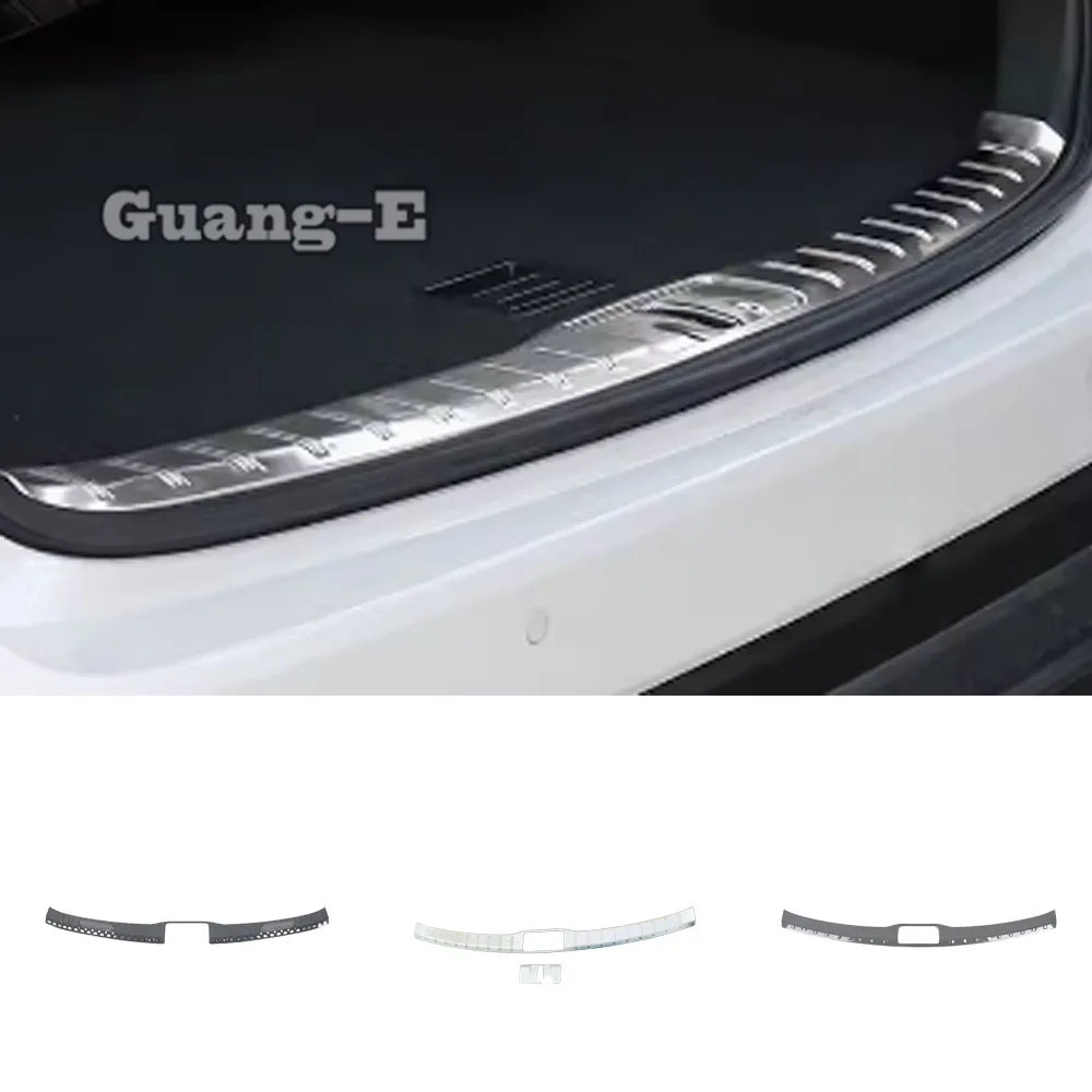

Steel/ABS Cover Car Inner Rear Bumper Trunk Stick Guard Pedal For Lexus RX 350 350h 450h+ 500h 2022 2023 2024 Trim Accessories