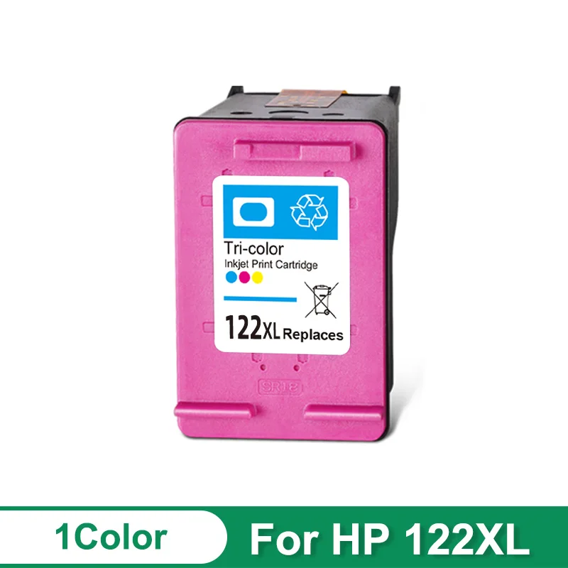 

Hicor Compatible 122XL Color Cartridge Replacement For HP 122 Ink Cartridge For Deskjet 1000 1050 1050A 1510 2000 2050 3000 3050